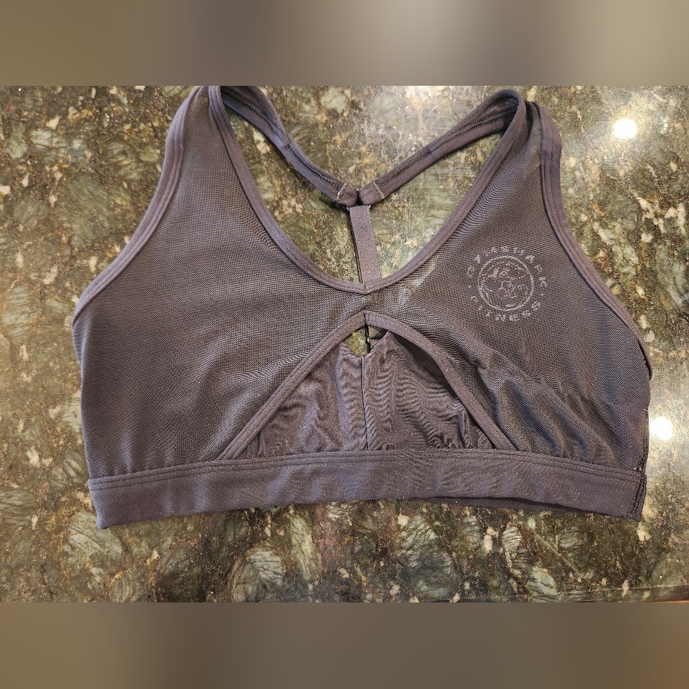 🖤 Black Gymshark Legacy T Bar Sports Bra